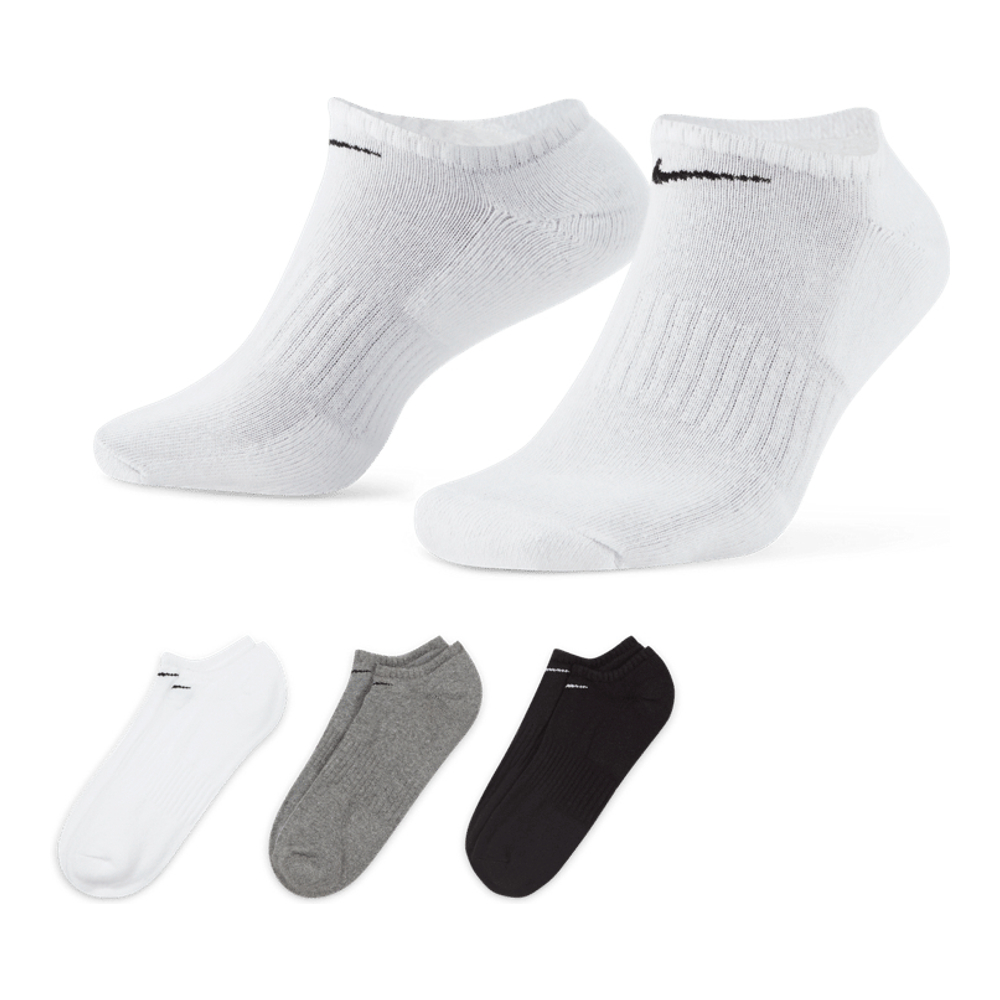 Women's 'Everyday Cushion No Show' Socks - 3 Pairs