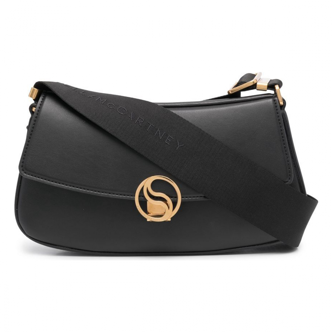 Women's 'Logo Clasp Flap' Shoulder Bag