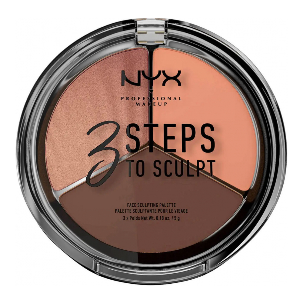 '3 Steps To Sculpt' Face Palette - Deep 5 g