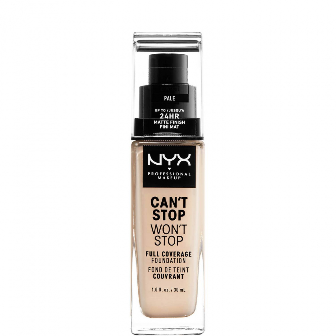 Fond de teint 'Can'T Stop Won'T Stop Full Coverage' - Pale 30 ml