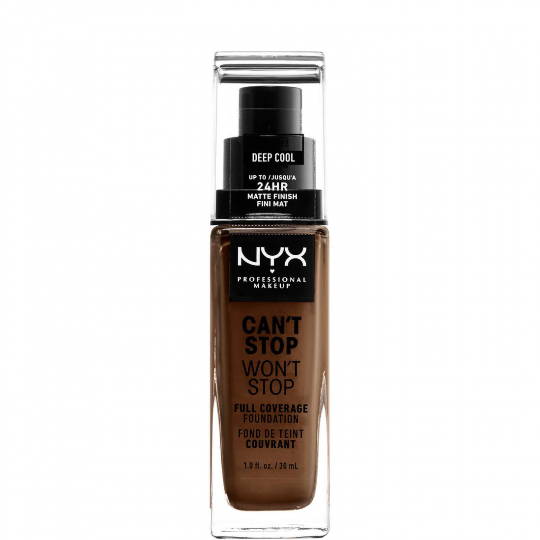 Fond de teint 'Can't Stop Won't Stop Full Coverage' - Deep Cool 30 ml
