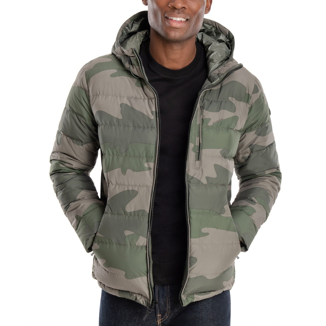 'Hooded' Pufferjacke für Herren