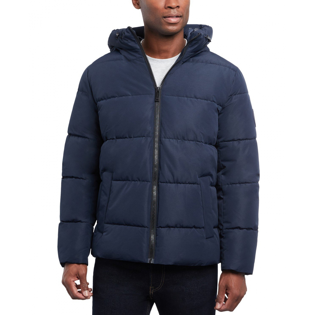 'Quilted Hooded' Pufferjacke für Herren