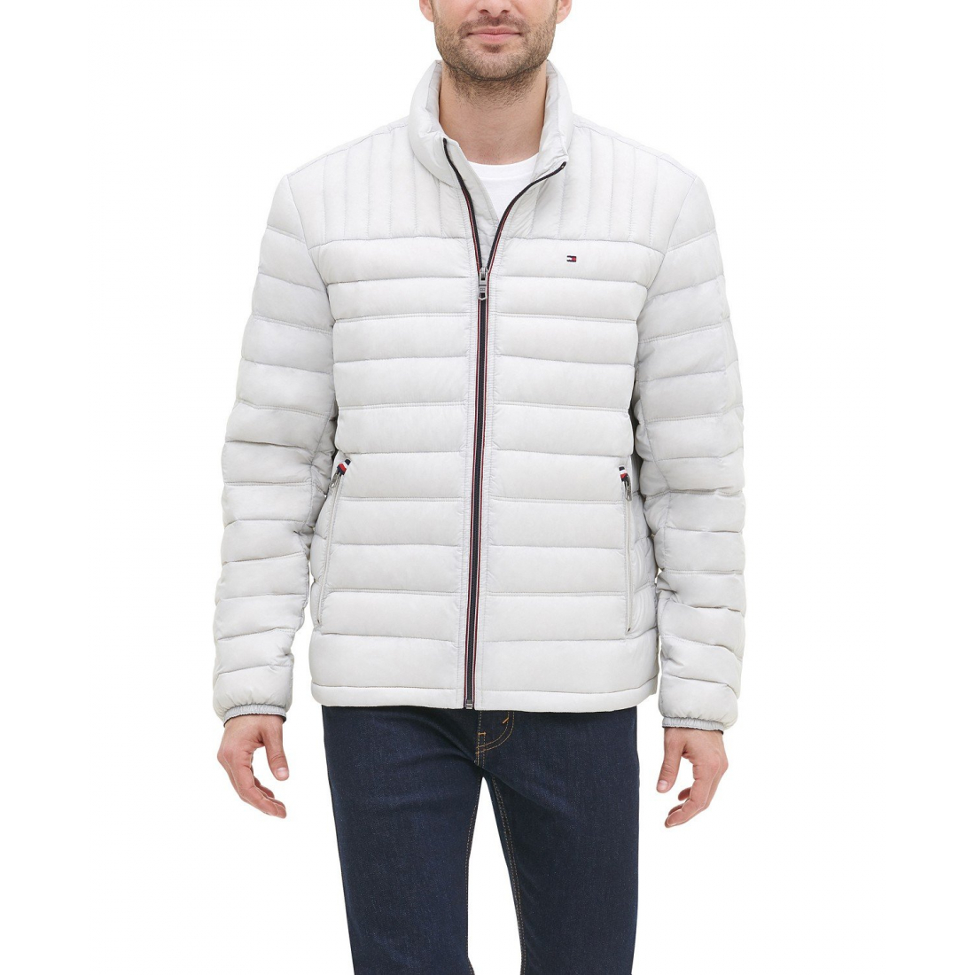 Packable Quilted Puffer Jacket für Herren