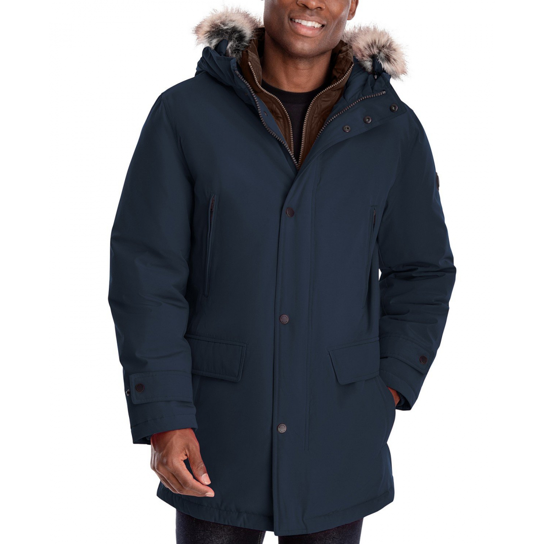 Men's 'Hooded Bib Snorkel' Parka