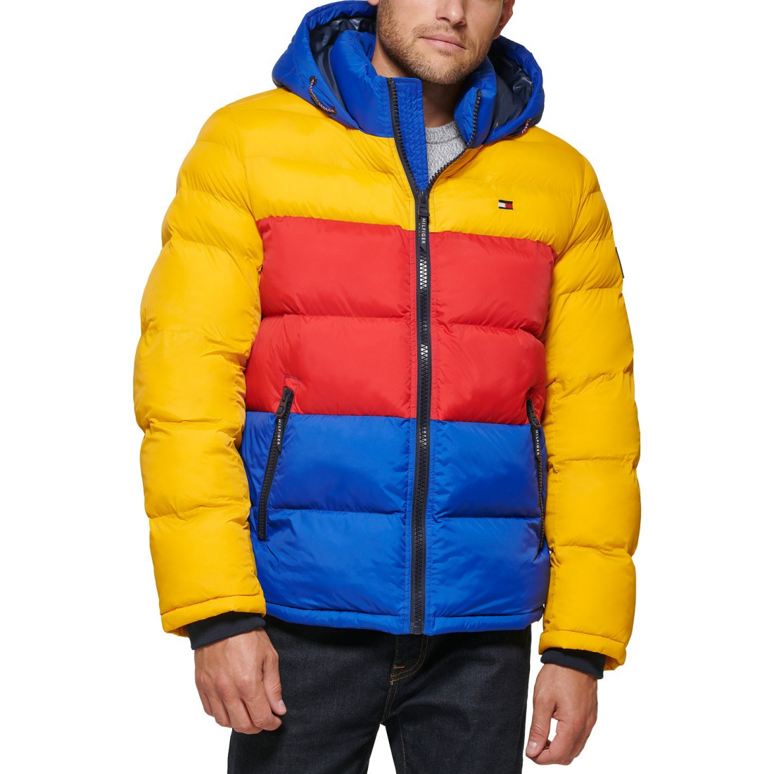 Quilted Puffer Jacket für Herren