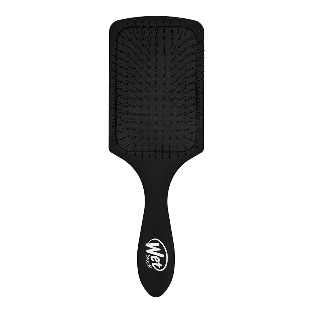 'Paddle Detangler' Hair Brush - Black