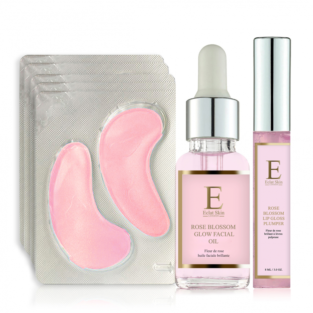 'Rose Blossom' SkinCare Set - 3 Pieces