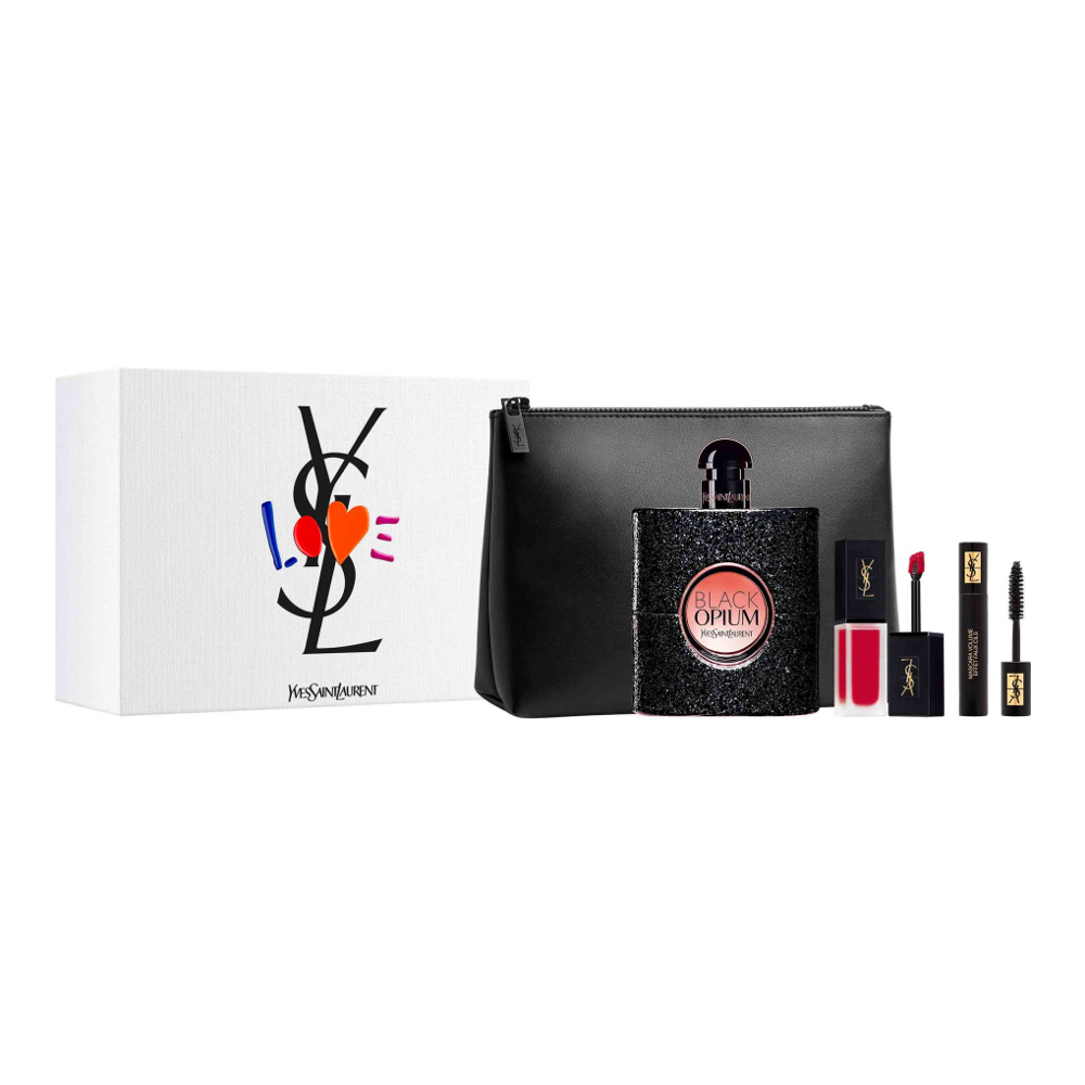 'Black Opium' Perfume Set - 4 Pieces