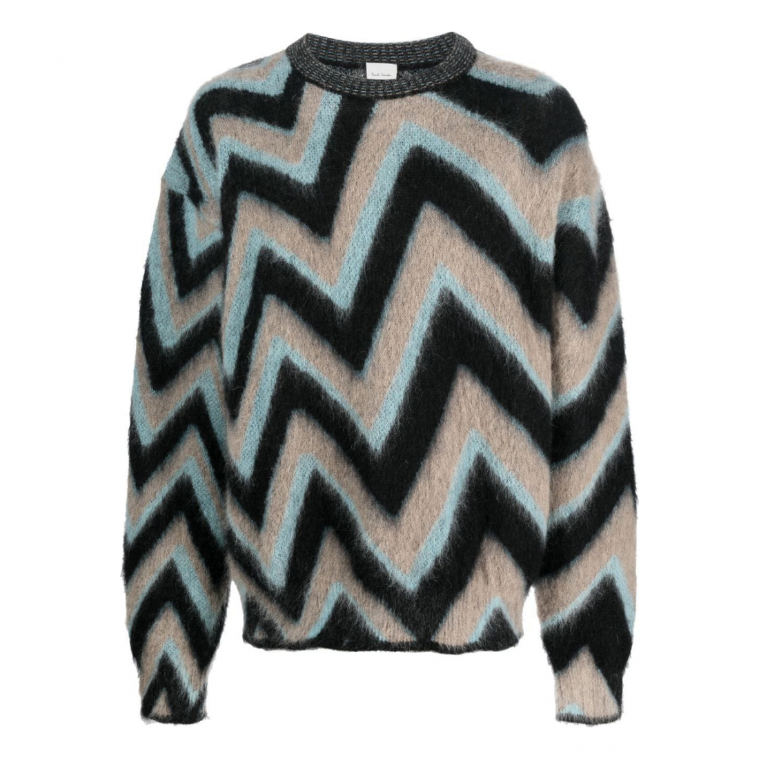 Pull 'Contrasting Zig Zag' pour Hommes