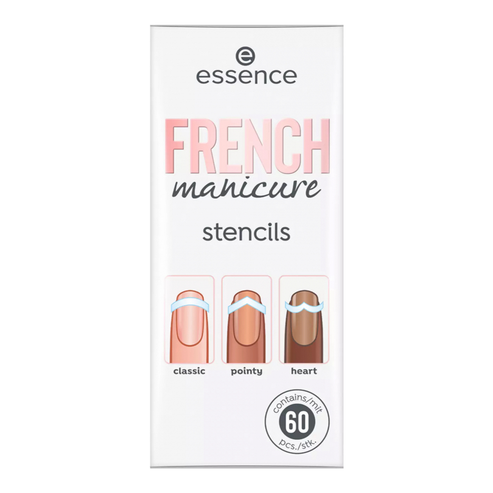 French Manicure Stickers - 60 Pieces