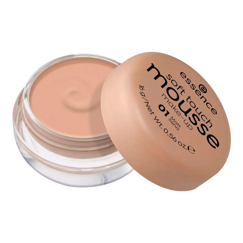 'Soft Touch' Mousse Foundation - 01 Matt Sand 16 g