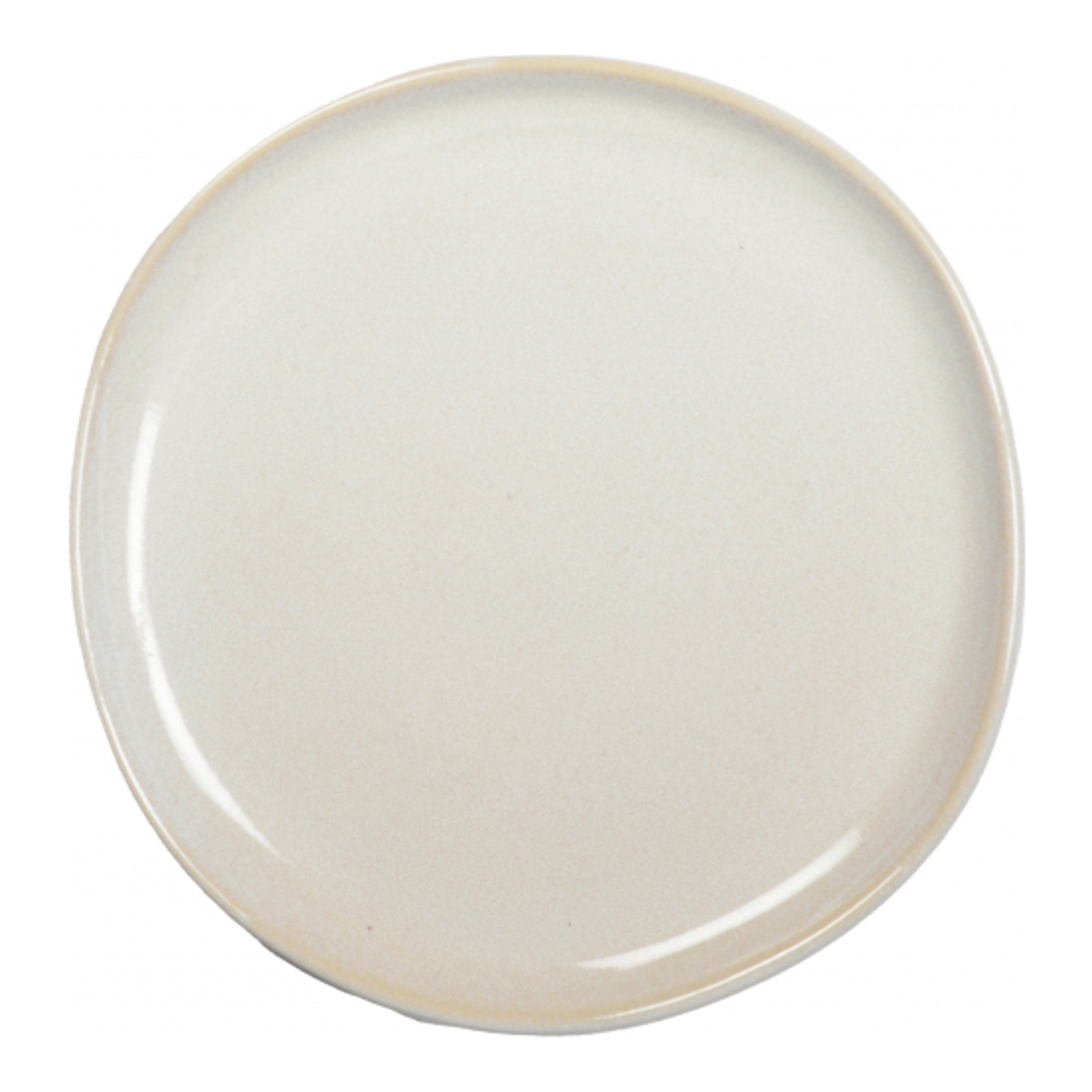White Dessert Plate