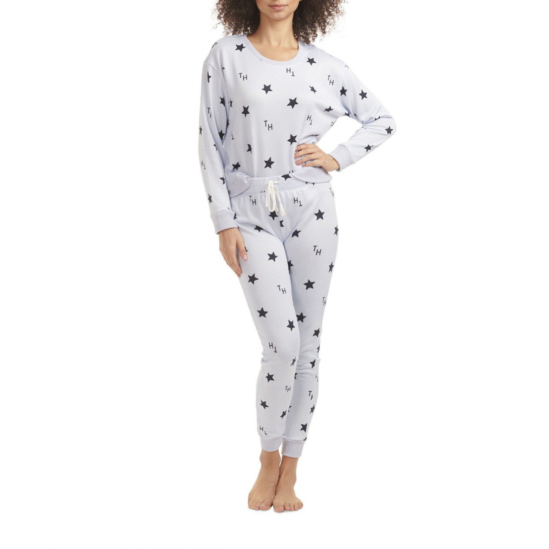 Hacci Printed Pajama Set für Damen