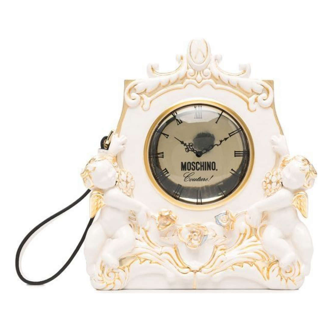 Women's 'Clock Sculpted' Clutch Bag