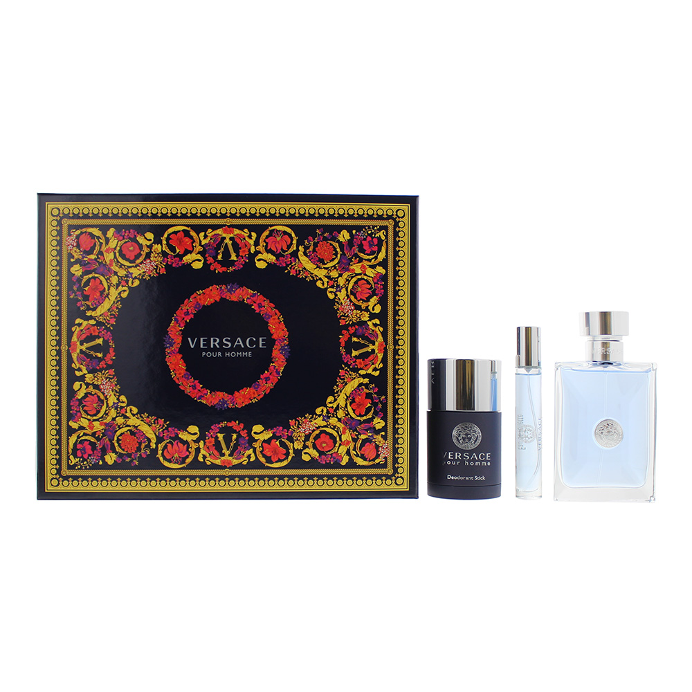 'Versace Pour Homme' Perfume Set - 3 Pieces