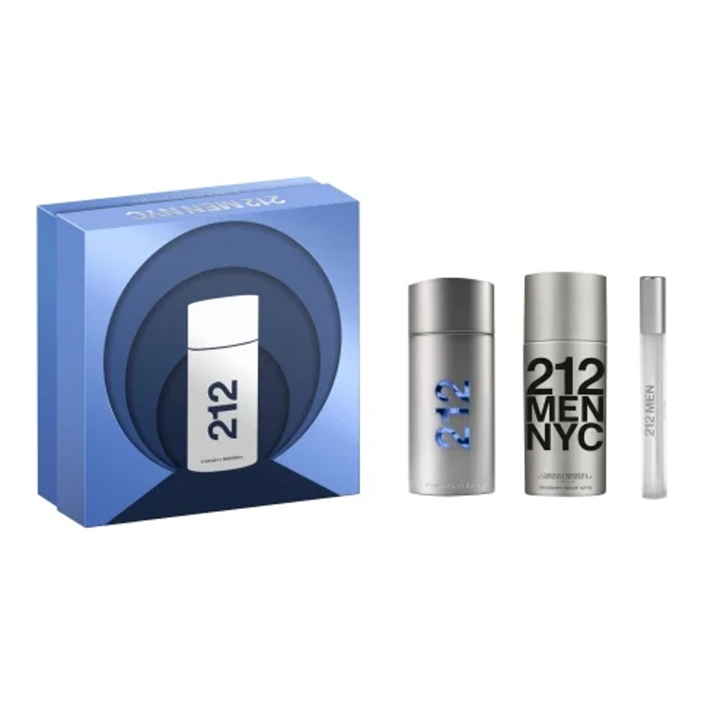 Coffret de parfum '212 NYC For Men' - 3 Pièces