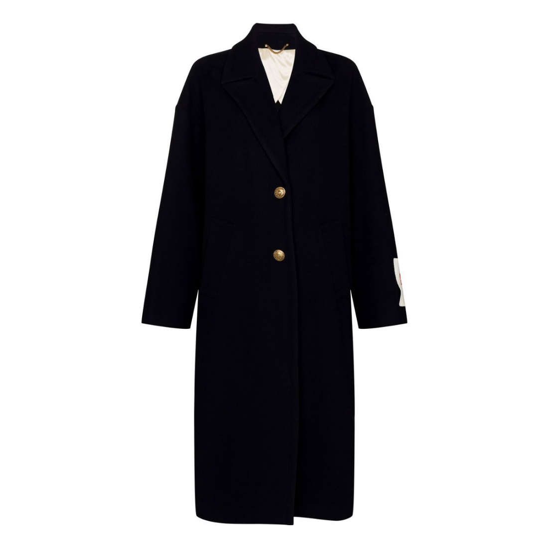 Women's 'Logo Patch' Coat