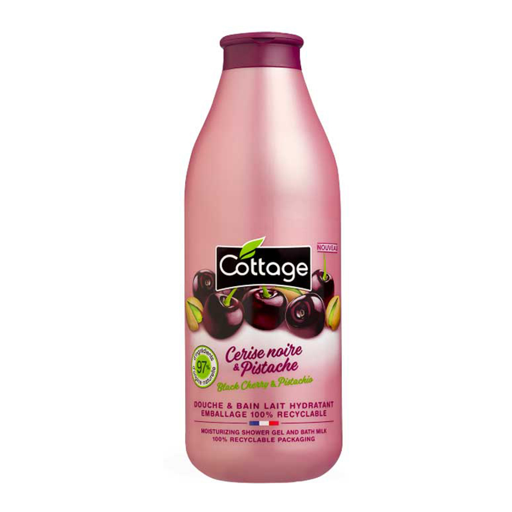 Gel Douche 'Moisturizing Creamy' - Black Cherry, Pistachio 750 ml