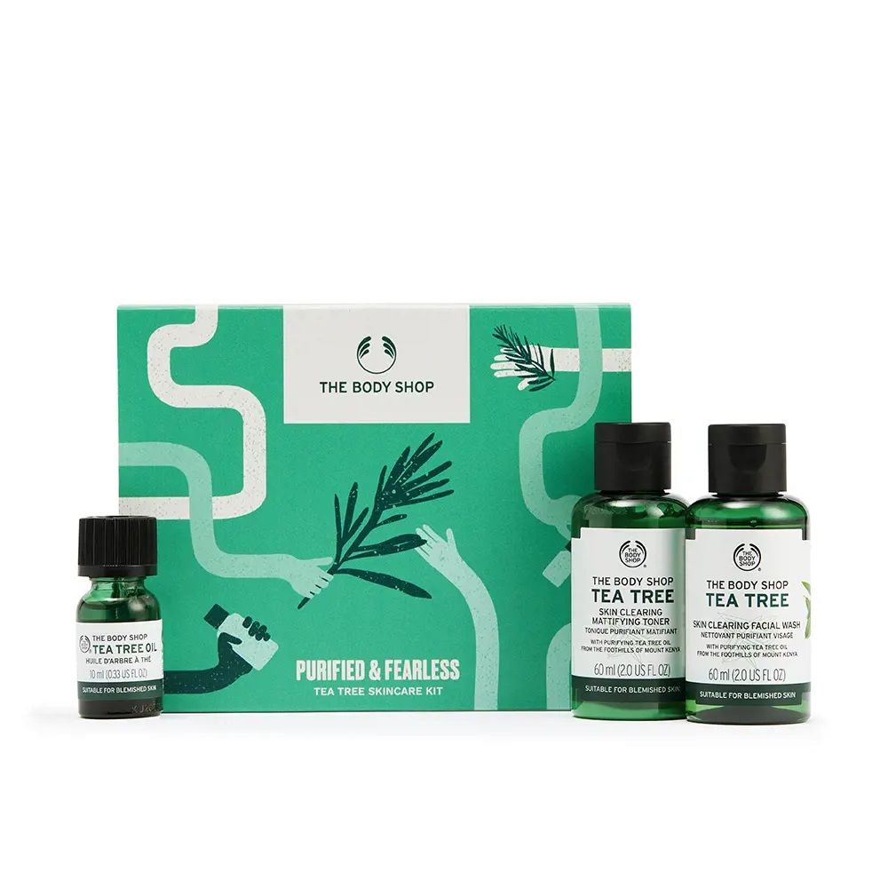 Coffret de soins du visage 'Tea Tree' - 3 Pièces