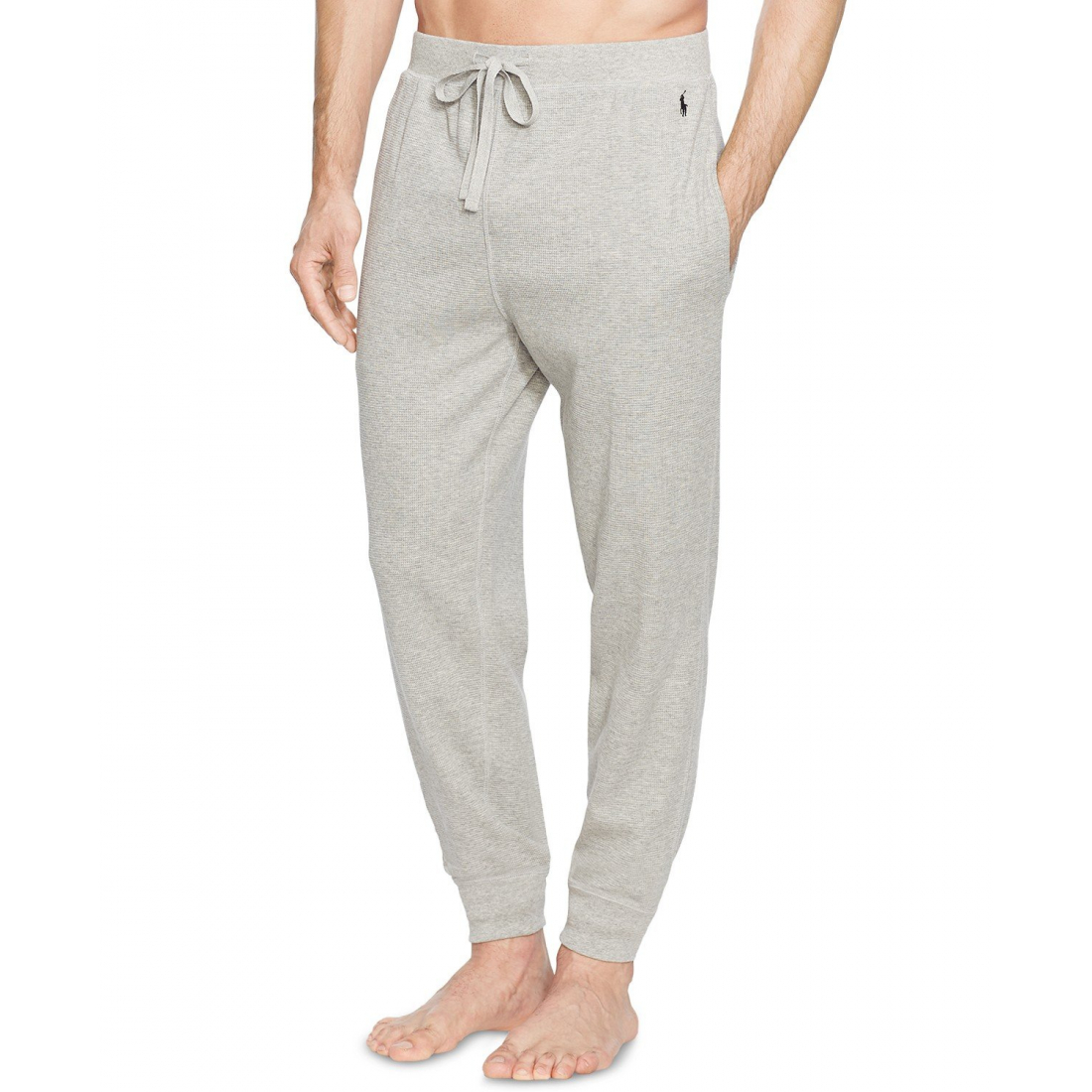 Men's Waffle-Knit Sleep Jogger Pants