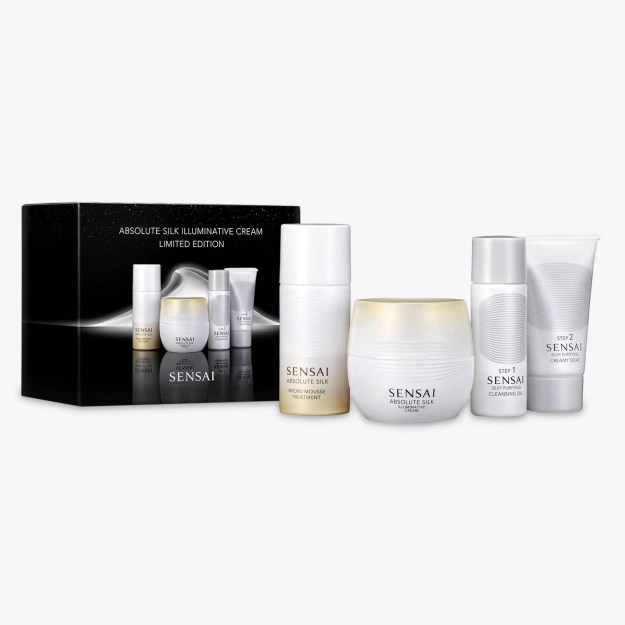 'Sensai Absolute Silk Illuminative Limited Edition' SkinCare Set - 4 Pieces