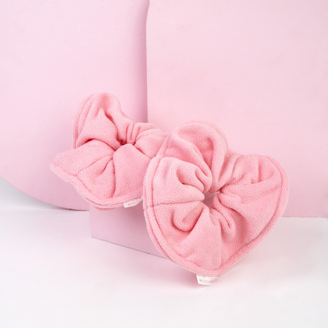 'Microfibre' Scrunchie Set - 2 Pieces