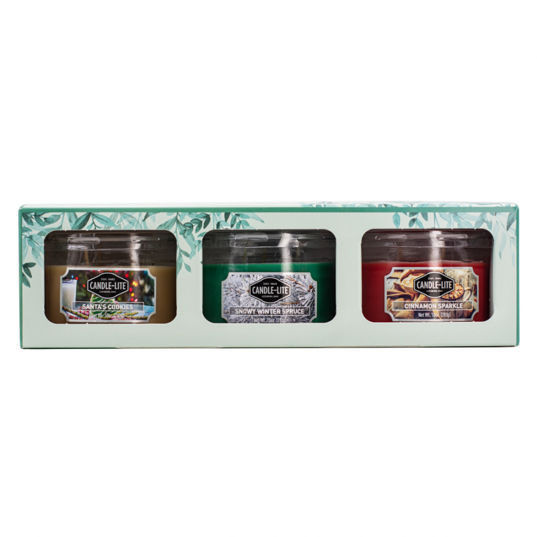 'Weihnachtszauber' Scented Candle Set - 3 Pieces