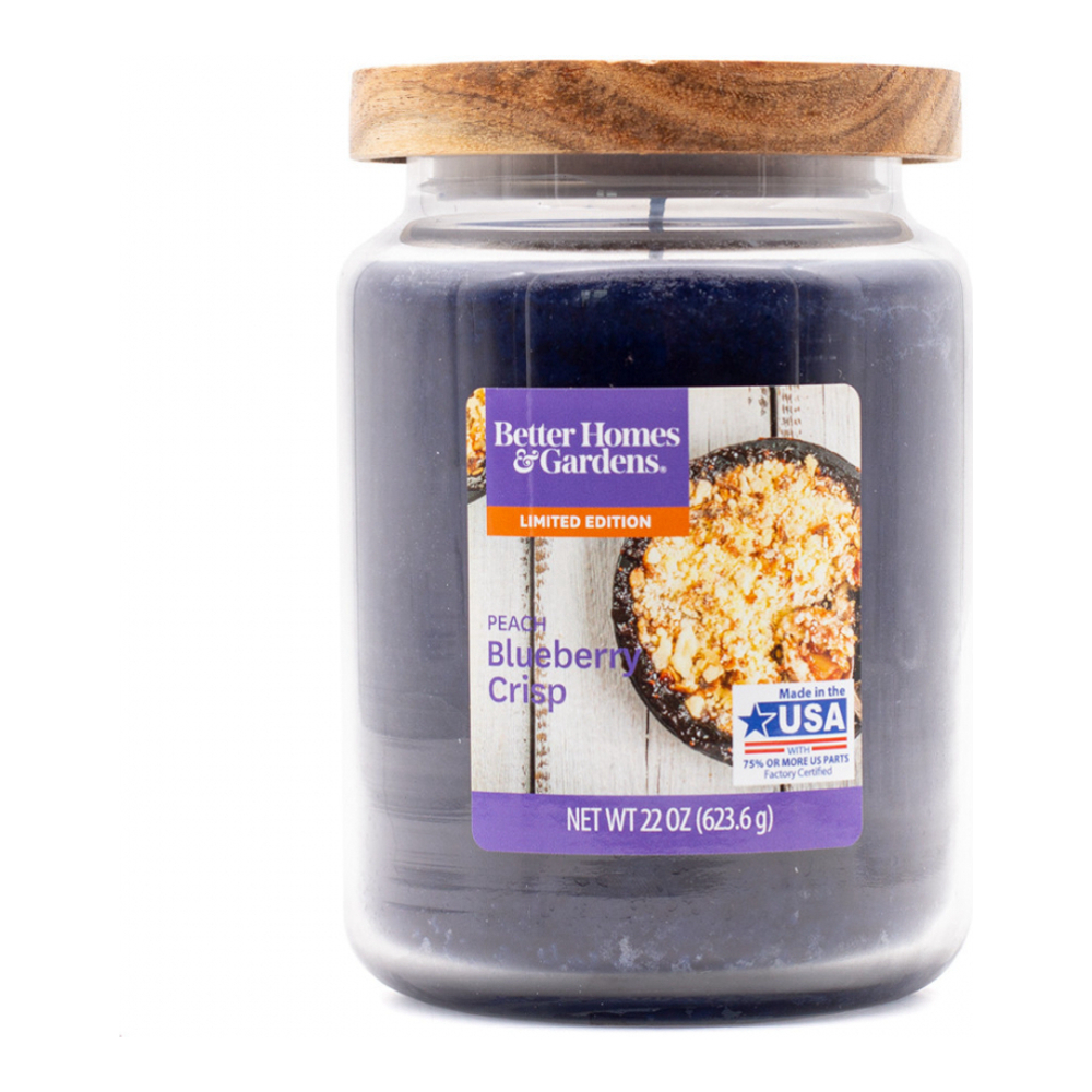 'Peach Blueberry Crisp' Scented Candle - 624 g