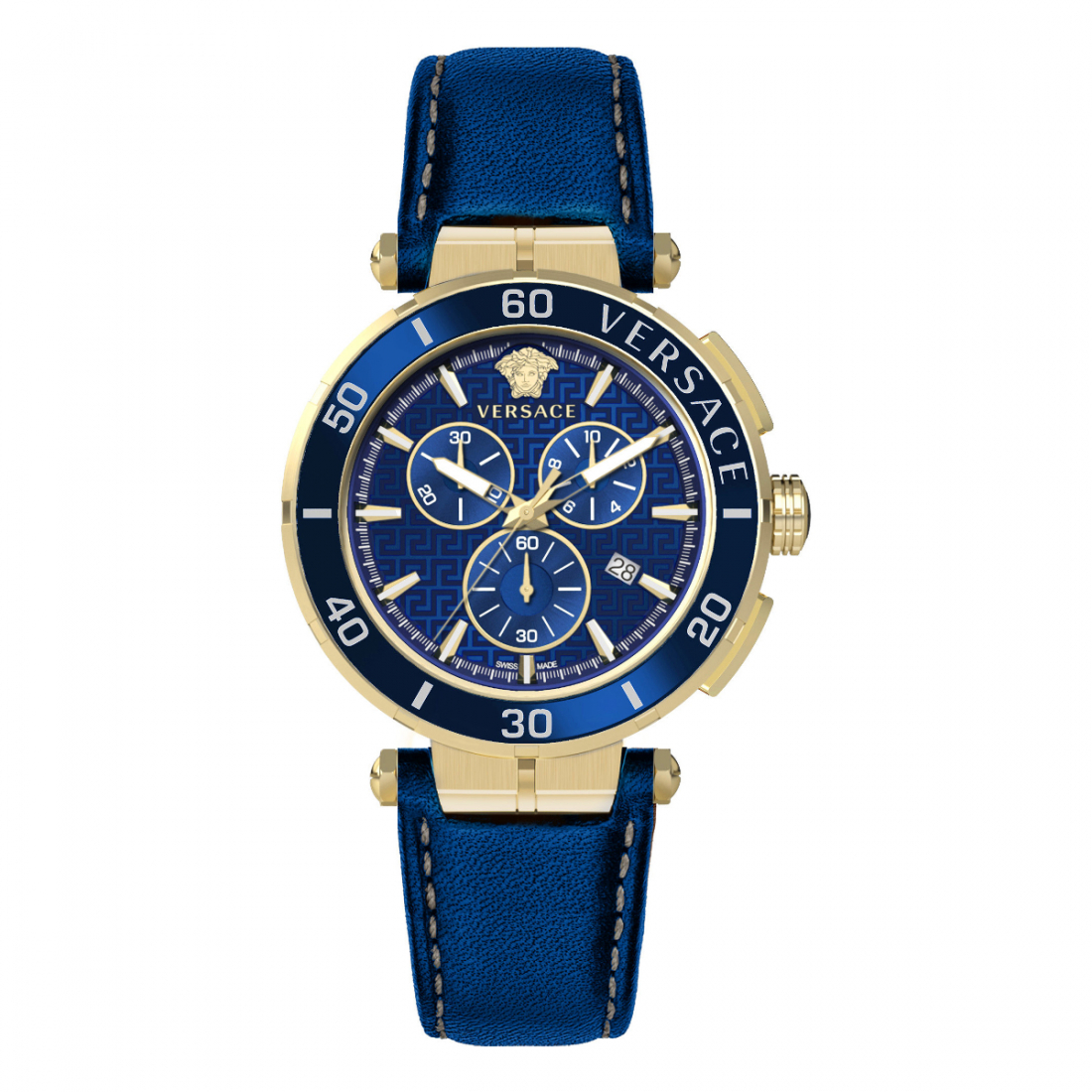 Montre 'Greca Chrono' pour Hommes