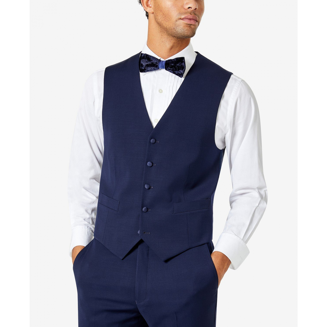 'Modern-Fit Flex Stretch Tuxedo Vest' für Herren