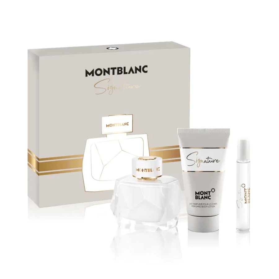 Coffret de parfum 'Mont Blanc Signature' - 3 Pièces