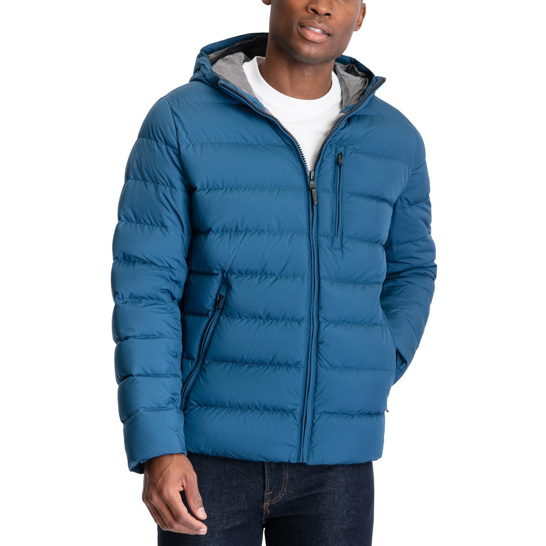 'Hooded' Pufferjacke für Herren