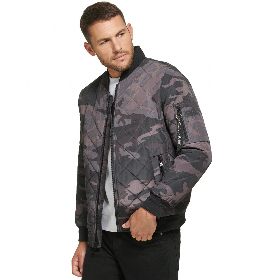 Men's 'Baseball' Quilted Jacket