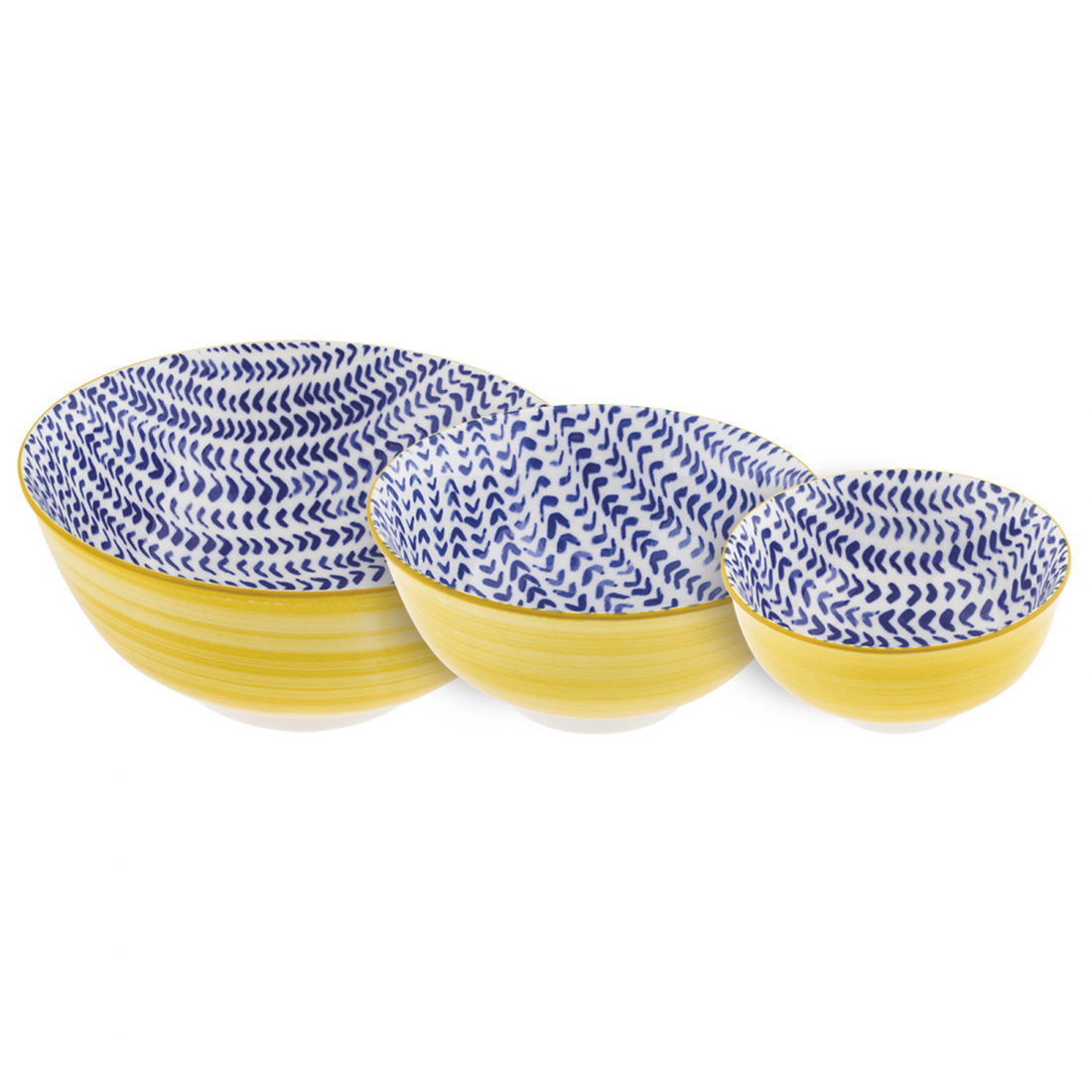 'Cetara' Bowl Set - 3 Pieces