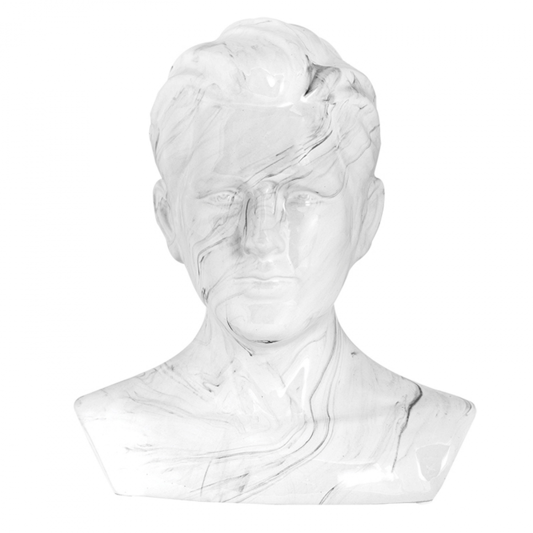 Sculpture 'Oriente Face Man Marble'