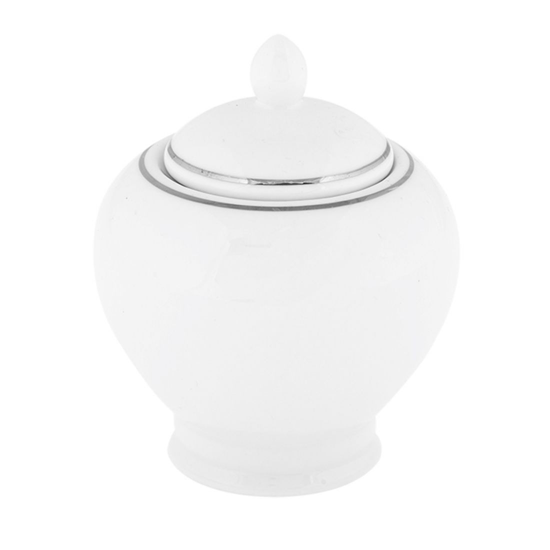 'Platinum Chic' Sugar Bowl