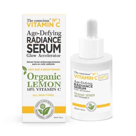 'Vitamin C Age-Defying Radiance Organic Lemon' Gesichtsserum - 30 ml