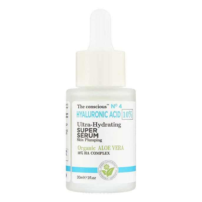 'Hyaluronic Acid Ultra-Hydrating Super Organic Aloe Vera' Gesichtsserum - 30 ml