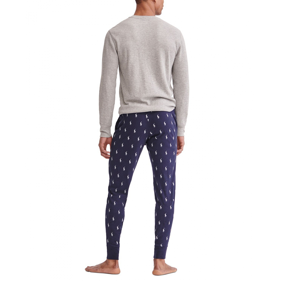 Men's Lightweight Cotton Logo Pajama Pants