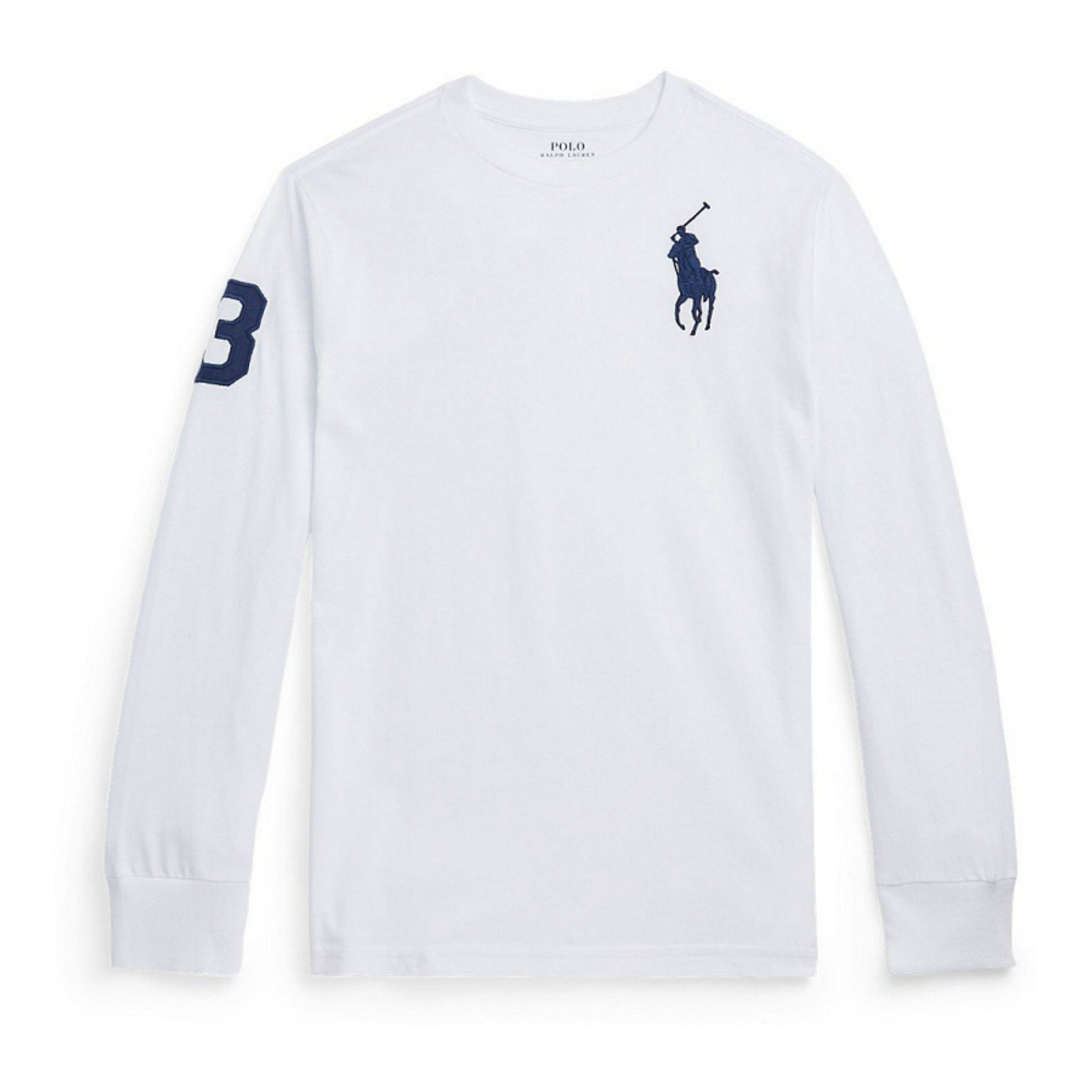 'Pony Cotton Jersey T-shirt' pour Grands garçons