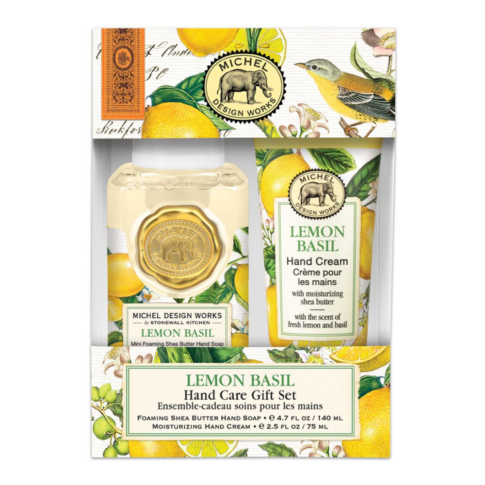 'Lemon Basil' Hand Care Set - 2 Pieces