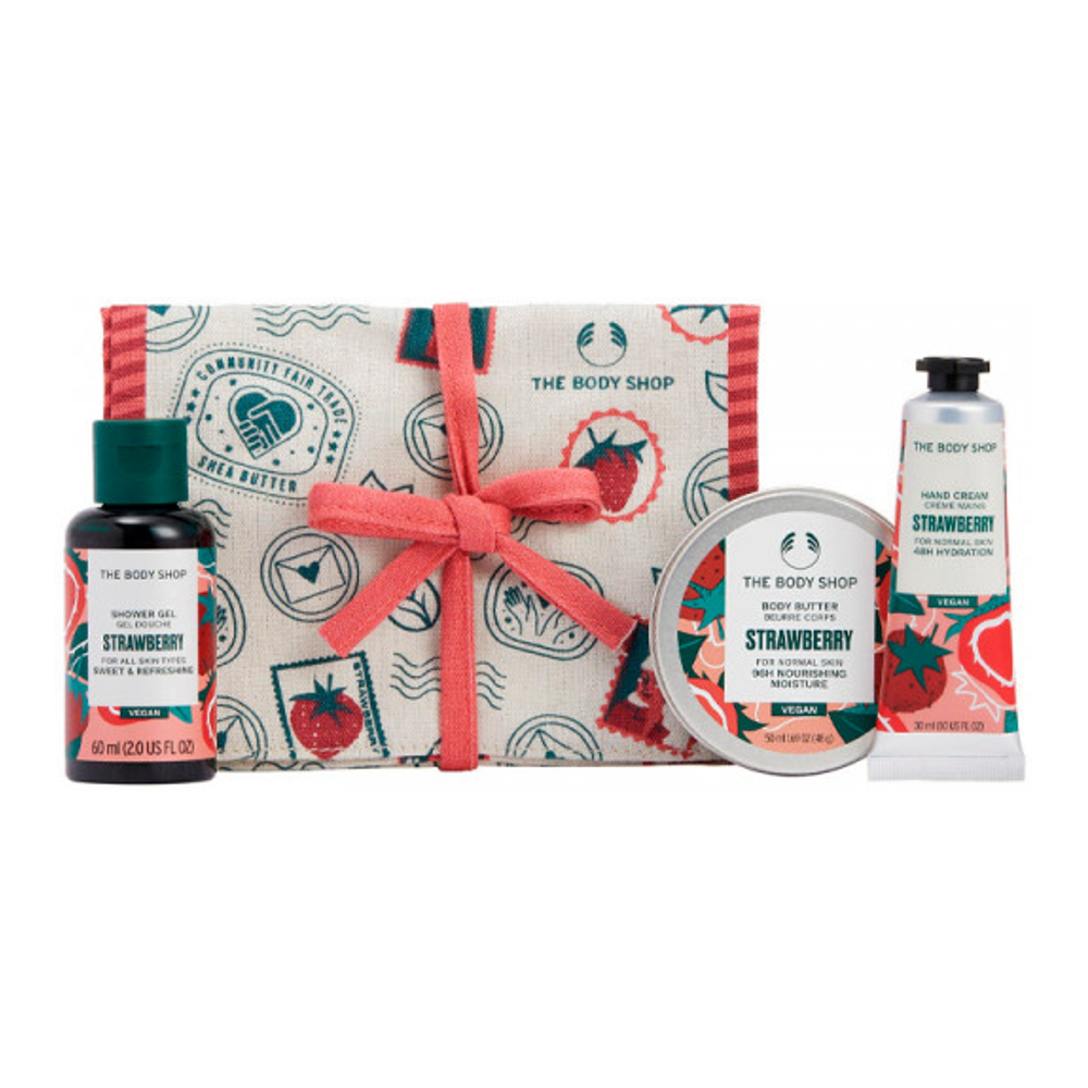 'Strawberry' SkinCare Set - 4 Pieces