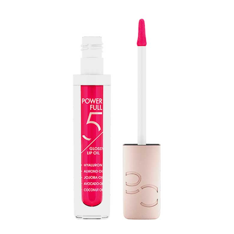 'Power Full 5' Lip Oil - 040 Rapsberry Glow 4.5 ml