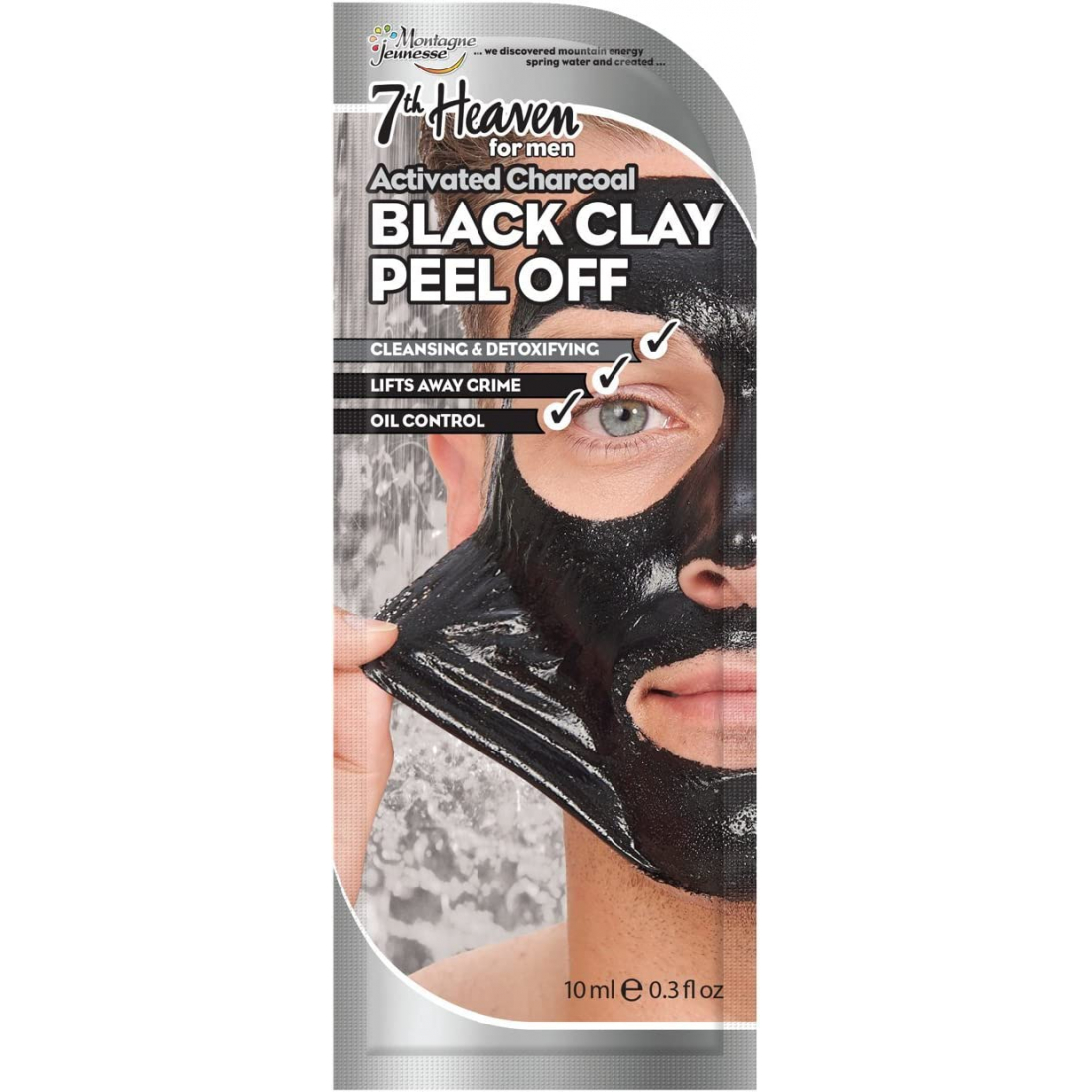 'Black Clay' Peel-Off Mask - 10 ml