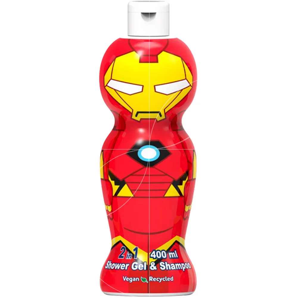 'Iron Man' Shower gel & Shampoo - 400 ml