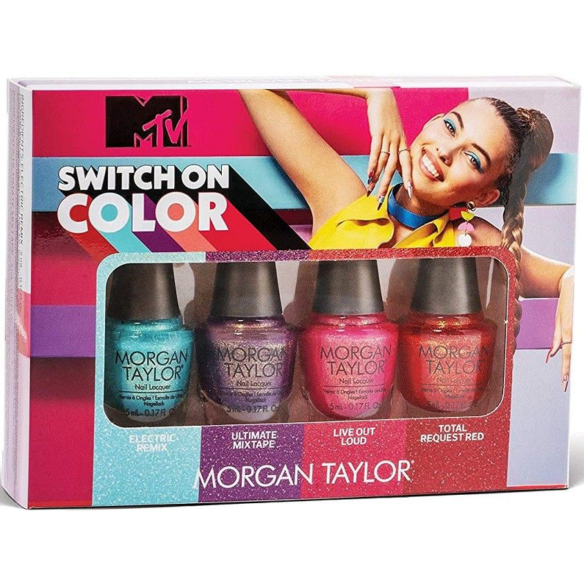 'Switch On Color' Nail Polish Set - 4 Pieces