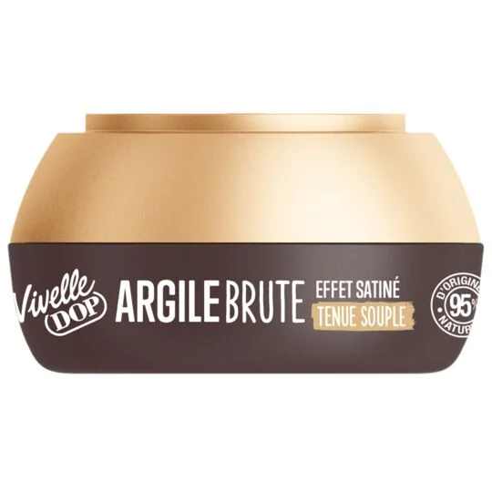 'Argile Brut Effet Satine Tenue Souple' Styling Clay - 80 ml