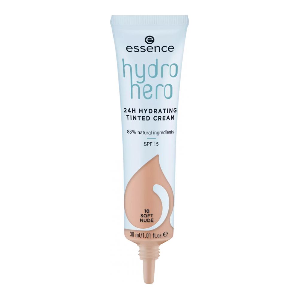 Crème teintée 'Hydro Hero 24H Hydrating' - 10 Soft Nude 30 ml