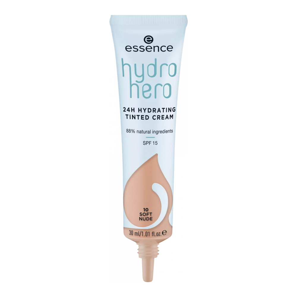 'Hydro Hero 24H Hydrating' Tinted Cream - 10 Soft Nude 30 ml